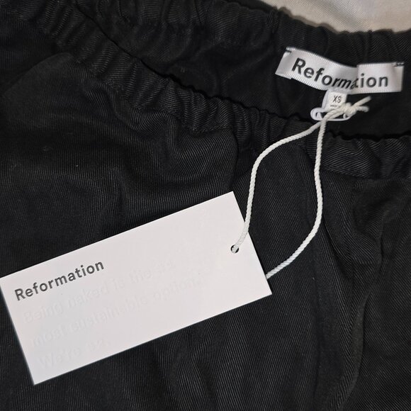 Reformation Hudson Pant in Black, various sizes, NWT - Picture 5 of 7